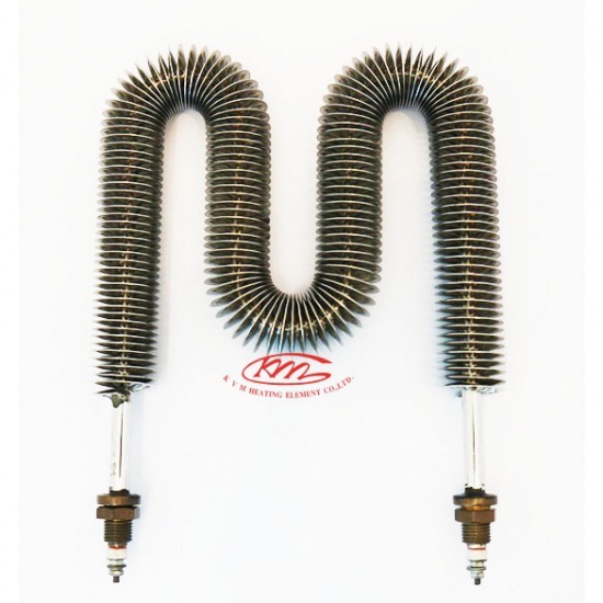 โรงงานผลิตฮีตเตอร์ heater เค วี เอ็ม ฮีทติ้ง เอลเลอเม้นท์ - ฮีทเตอร์ครีบ,ฮีตเตอร์ครีบ (Air Finned Heater)